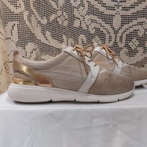 Michael Kors Gold Sneakers
